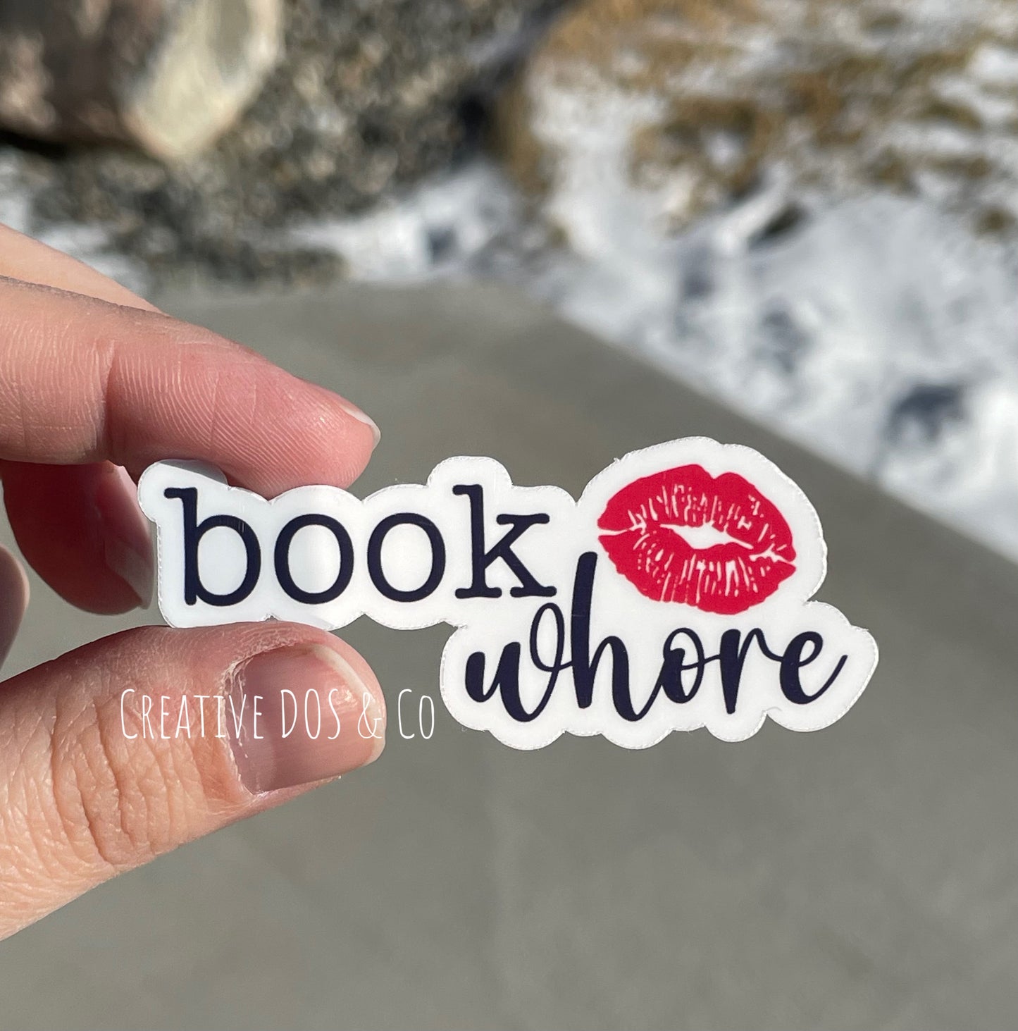 Bookish Sticker- Book Whore