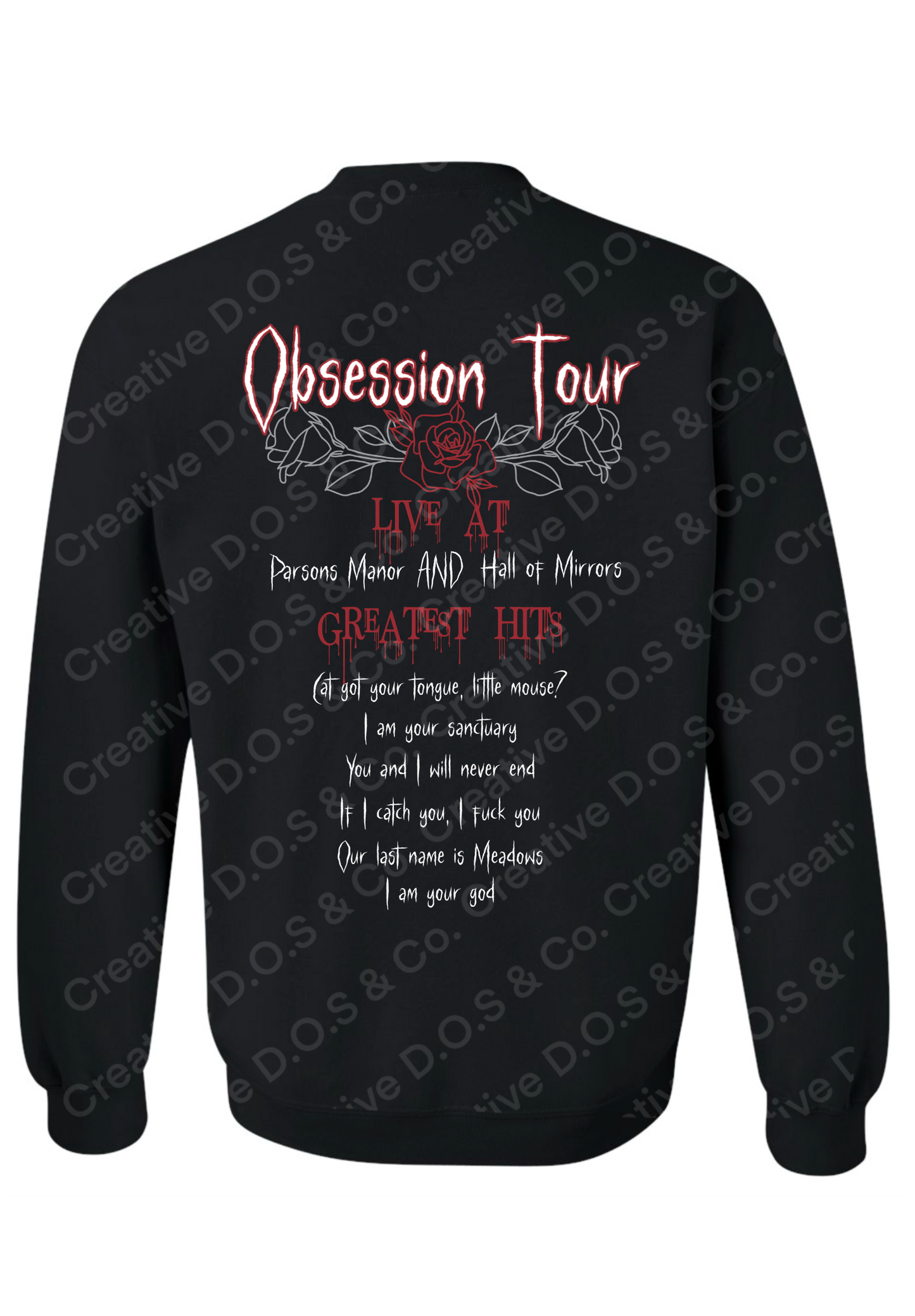 Haunting Adeline- Zade Concert Crewneck Sweatshirt