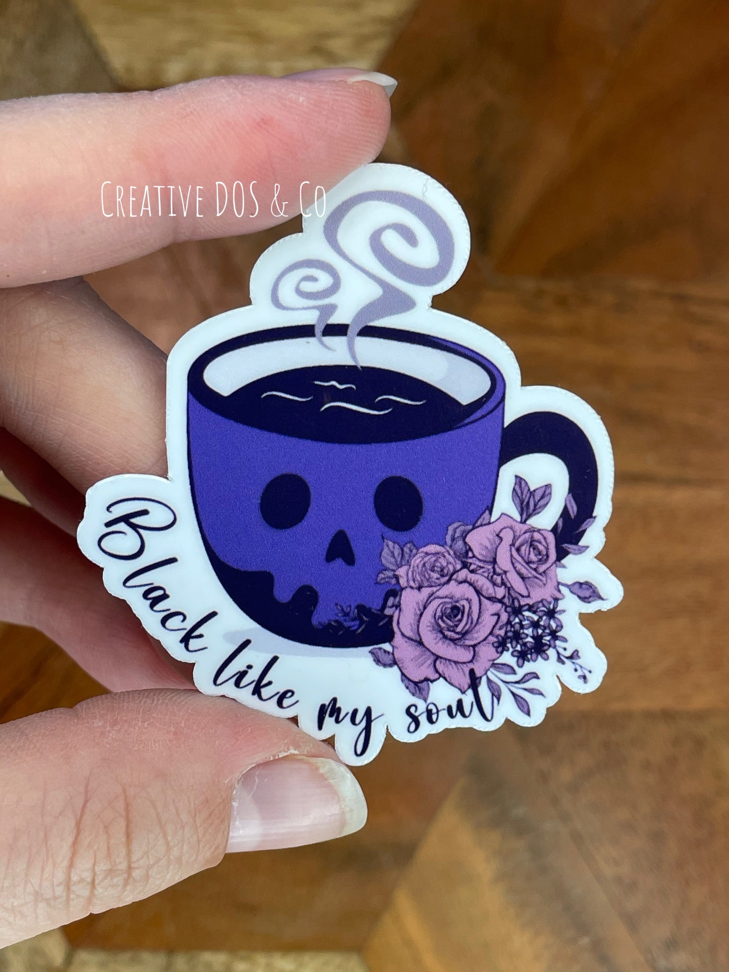 Bookish Sticker- Black Coffee